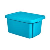 Box s víkem Essentials 16l modrý Curver