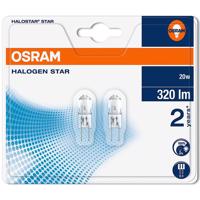 Halogenová žárovka OSRAM G4 12 V 20 W stmívatelná 2 ks