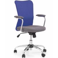 Kancelářská židle Andy šedá/modrá
