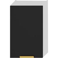 Kuchyňská Skříňka Denis W45 Pl černá mat continental/bílá
