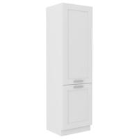 Kuchyňská skříňka LUNA bílá mat/bílá 60lo-210 2f