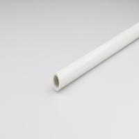 Profil kulatý PVC bílý 10x1000