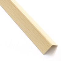 Rohový Profil Samolepící  PVC Světlé Dřevo 19,5x19,5x1000