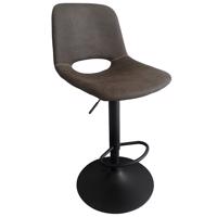 Barová židle Darren LR-8001 tmavě hnědá