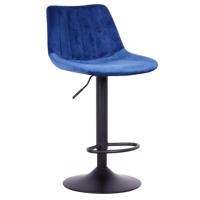 Barová židle Zeta LR-8076 navy blue 8167-68