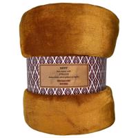 Deka Nest Super Soft hořčicová 170x220 Merkury Home