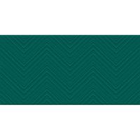 Dekor Green chevron mat 30/60 REKT.