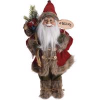 Dekorační figurka Santa Claus 37cm brown ask000400