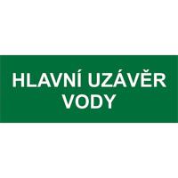 Hlavní uzávěr vody