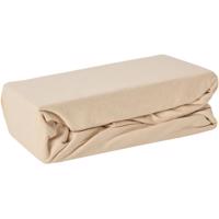 Jersey prostěradlo s gumičkou 115GSM 180x200 béžová