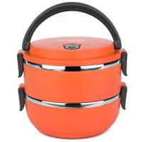 Jídlonosič 2-patrový "Lunch box" 1400ml 2106 Kamille