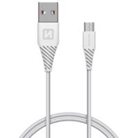 Kabel datový Swissten USB / Micro USB 1.5m bílý (6.5MM)