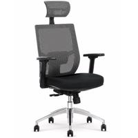 Kancelářská židle Admiral černá/šedá