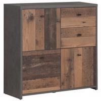 Komoda BEST CHEST old wood vin/beton