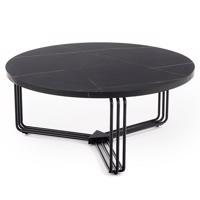 Konferenční stolek Antica černá mramor/černá