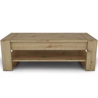 Konferenční stolek Capannoli lift top dub artisan/černá