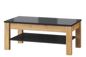 Konferenční Stolek Kama 110 cm 41 Dub Camargue/Černý Mat