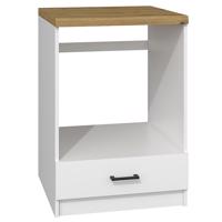 Kuchyňská Skříňka DP-60/82 Bílý Mat-Dub Artisan