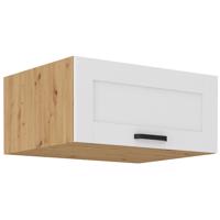 Kuchyňská skříňka Luna bílý matný/artisan 80 Nagu-36 1F