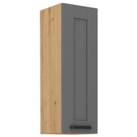 Kuchyňská skříňka Luna dustgrey/artisan 30G-90 1F