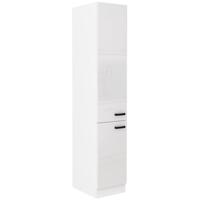 Kuchyňská skříňka MIA bílý lesk/bílá 40dk-210 2f