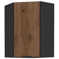 Kuchyňská skříňka Monza ořech okapi 60x60 Gn-90 1f (45°)