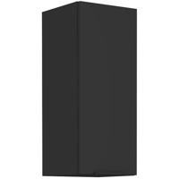 Kuchyňská skříňka Siena černý mat 30g-72 1f