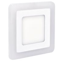 LED vestavné svítidlo DUO hranaté 12W+4W 900 lm