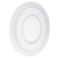 LED vestavné svítidlo DUO kulaté 6+3W 400 lm