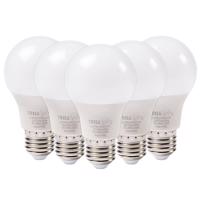 LED žárovka bulb 8W E27 3000K 806LM, 5 pack