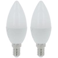 LED žárovka candle svíčka 5W E14 3000K 450LM, 2 pack