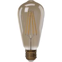 LED žárovka Vintage ST64 4W E27 teplá bílá+