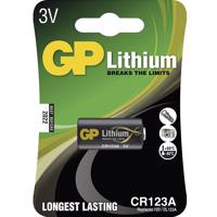 Lithiová baterie GP CR123A, 1 ks