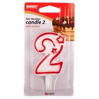 Narozeninová svíčka "2"