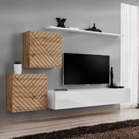 Obývací Stěna Switch V Line Wotan/Bílý