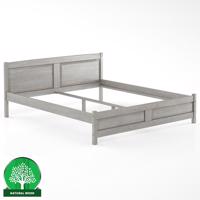 Postel borovicová LK104–180x200 grey