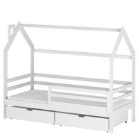 Posteľ Domček Lila 90x200 white