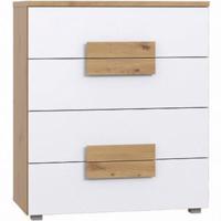 Regál Arkina 55 cm, dub artisan/bílá 042025