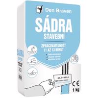 Sádra stavební Den Braven 1 kg