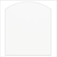 Sklo pod kamna 60x70 cm A1