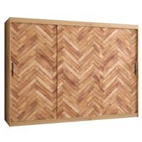 Skříň HERRINGBONE 1 250 Dub artisan/Rybí kost