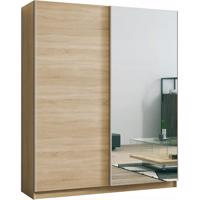 Skříň Se Zrcadlem Alfa 2 200 cm Dub Sonoma
