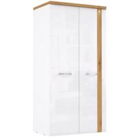 Skříň Tuluza 100cm Bílý/Dub Artisan