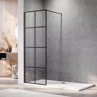 Sprchová zástěna WALK-IN Metro 90x195 black