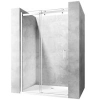 Sprchové dveře Nixon-2 150x190 levé chróm Rea K5008