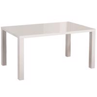 Stůl Ronald  B) 120/160 Mdf – Bílý
