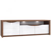 Tv Stolek Saint Tropez 187cm Dub Sangallo/Bílý