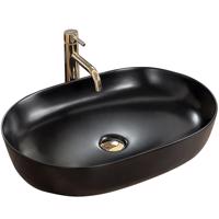 Umyvadlo na desku Cleo 61 Black