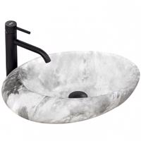 Umyvadlo na desku Roxy Stone Light Grey