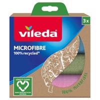 Utěrka micro Vileda 100% recycled 3 ks